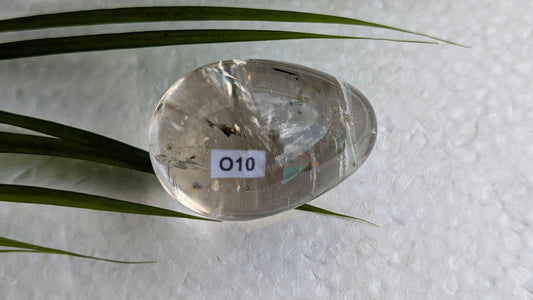 O10 Quartz fumé Oeuf