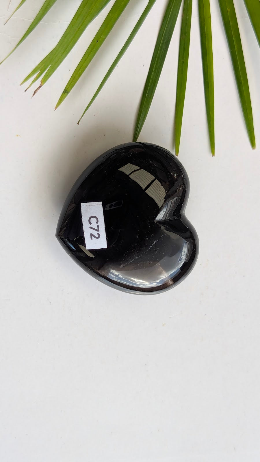 C72 Quartz fumé Coeur