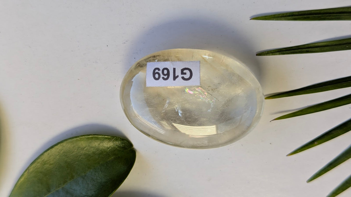 G169 Citrine Galet