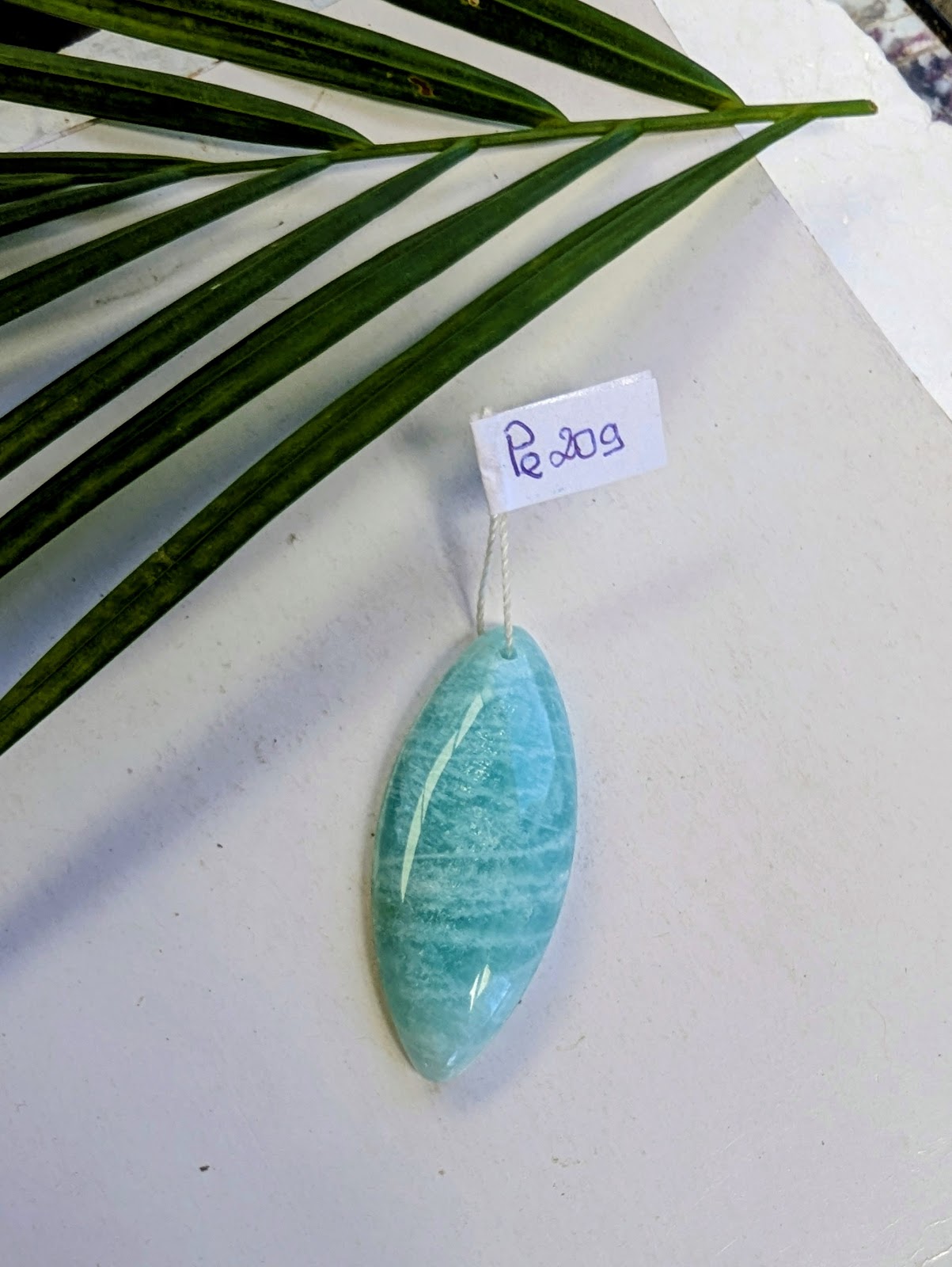 Pe 209 Amazonite pendentif