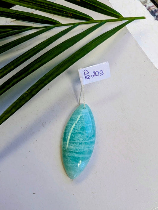 Pe 209 Amazonite pendentif