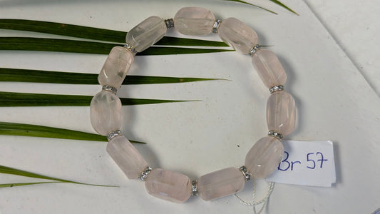 Br 57 Quartz rose bracelet