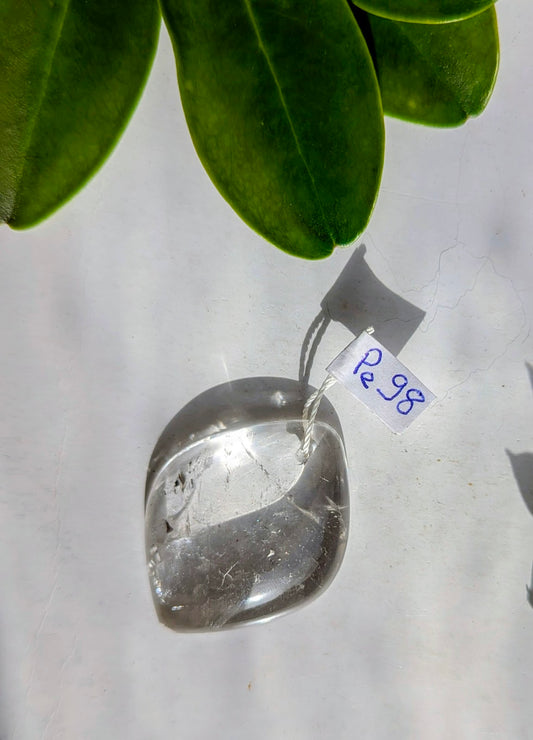 Pe 98 Cristal de roche Pendentif