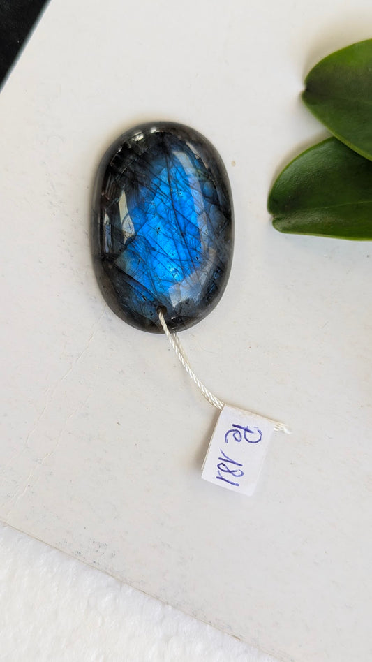 Pe181 Labradorite Pendentif