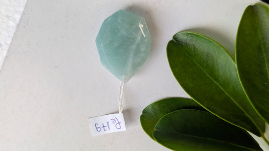 Pe179 Amazonite Pendentif