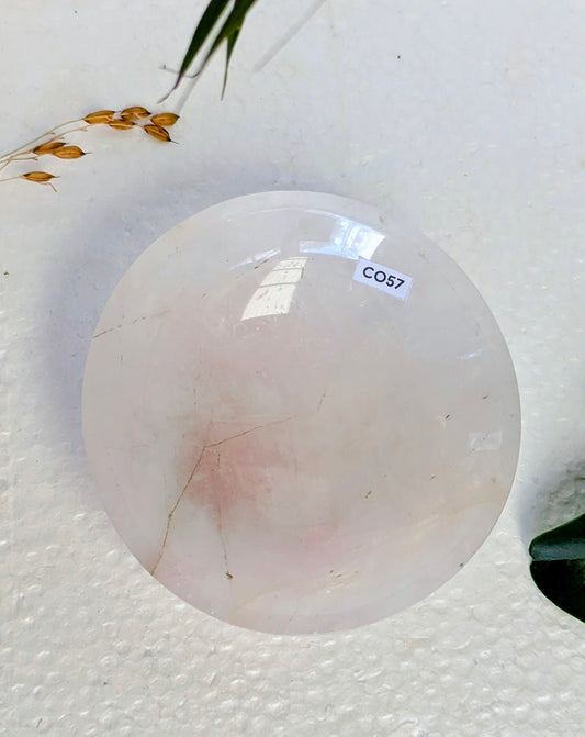 CO57 Quartz-Rose Coupelle
