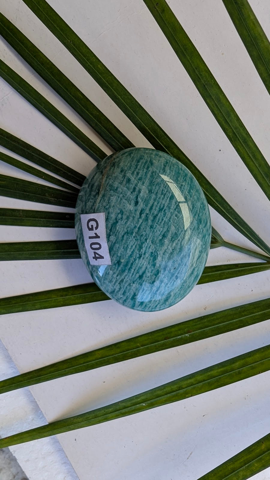 G104 Amazonite Galet