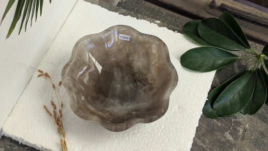 CO03 Quartz-fumé Coupelle