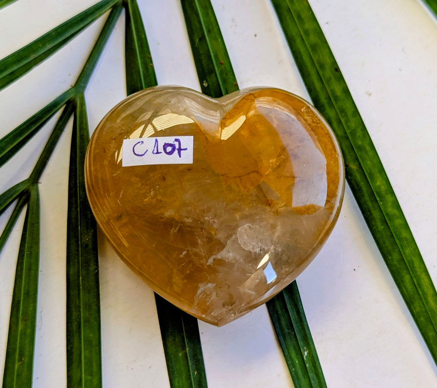 C107 Hematoide jaune Coeur