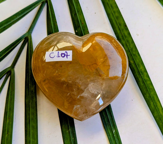 C107 Hematoide jaune Coeur