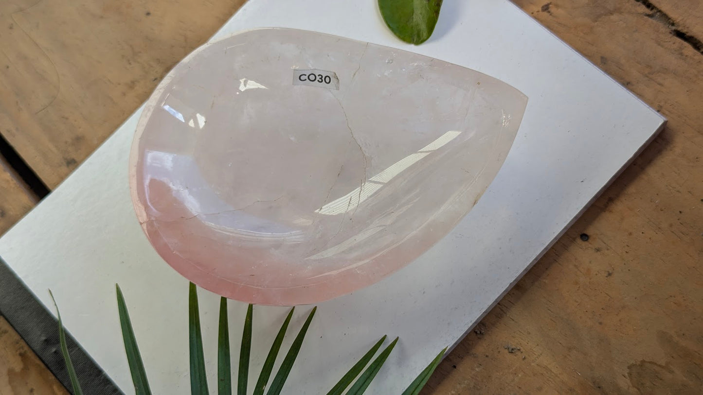 CO30 Quartz-Rose Coupelle