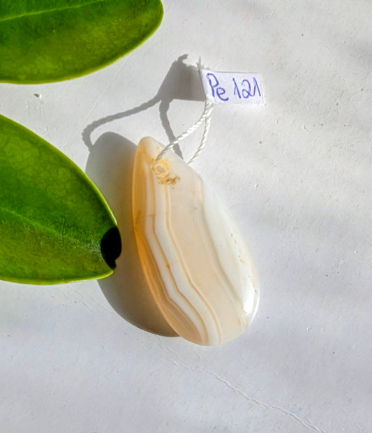 Pe 121 Agate Pendentif