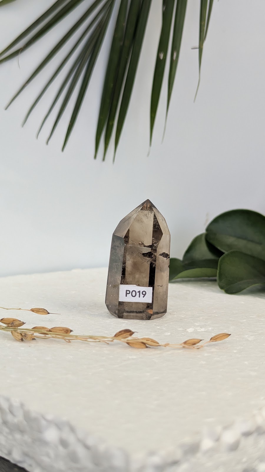 PO19 Quartz fumé Prisme