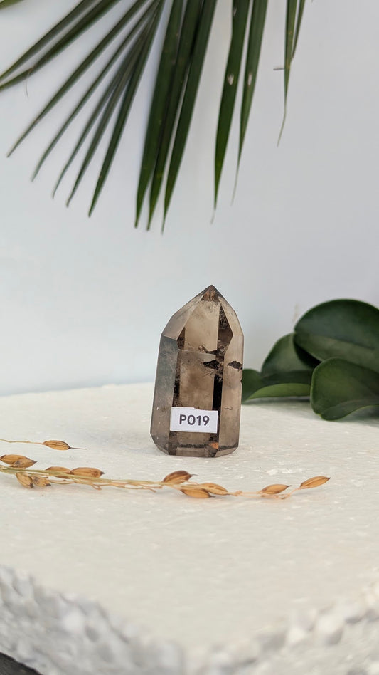 PO19 Quartz fumé Prisme