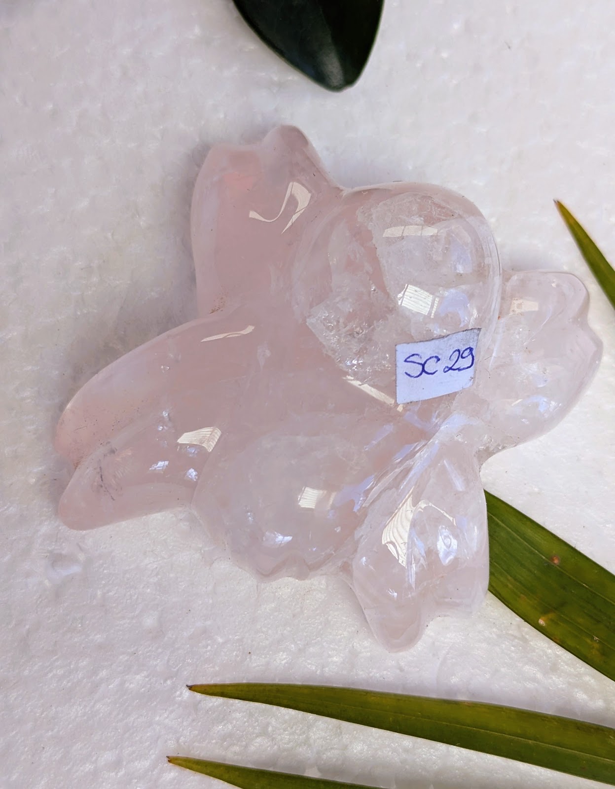 SC29 Quartz rose araignier