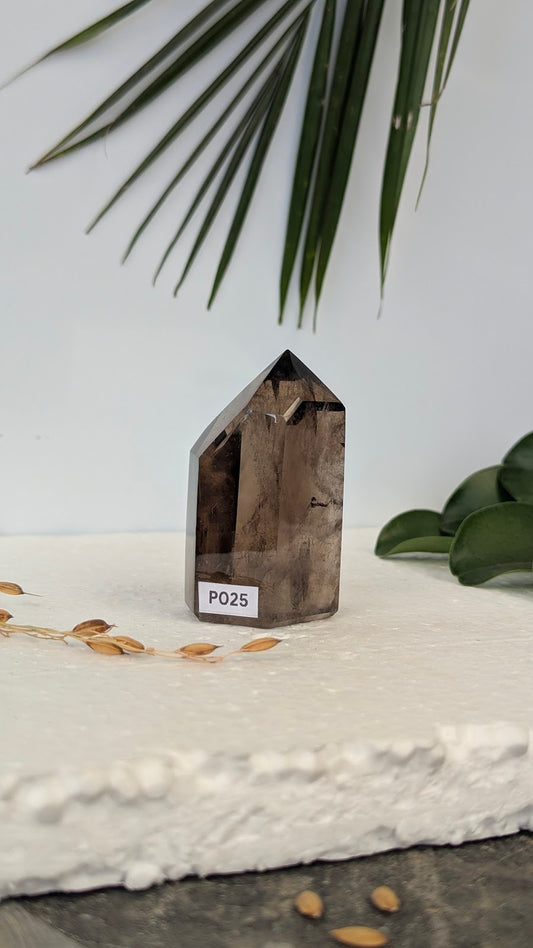 PO25 Quartz fumé Prisme