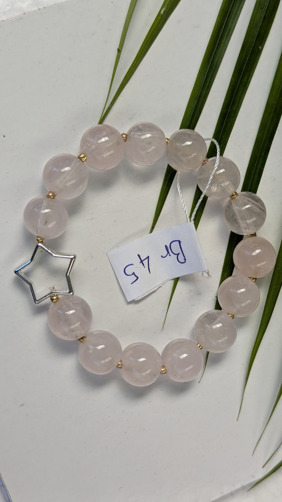 Br 45 Quartz rose bracelet