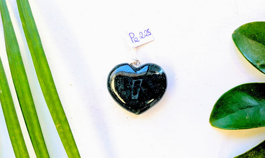 Pe 225 Jaspe verte pendentif