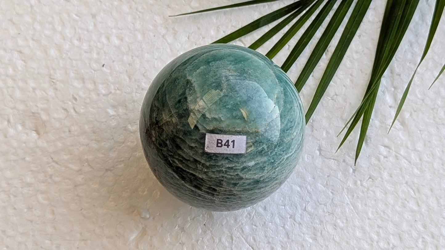 B41 Amazonite sphère