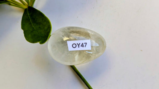 OY47 Citrine Oeuf de Yoni