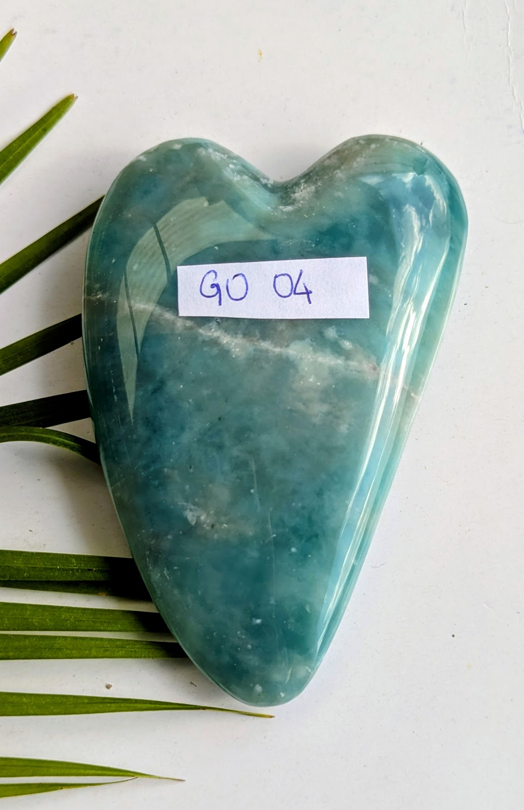 GO 04 Amazonite Gua sha