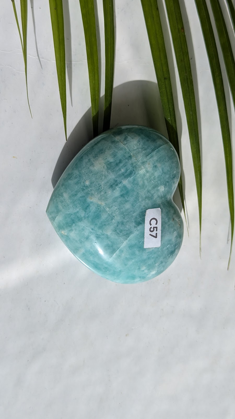 C57 Amazonite coeur
