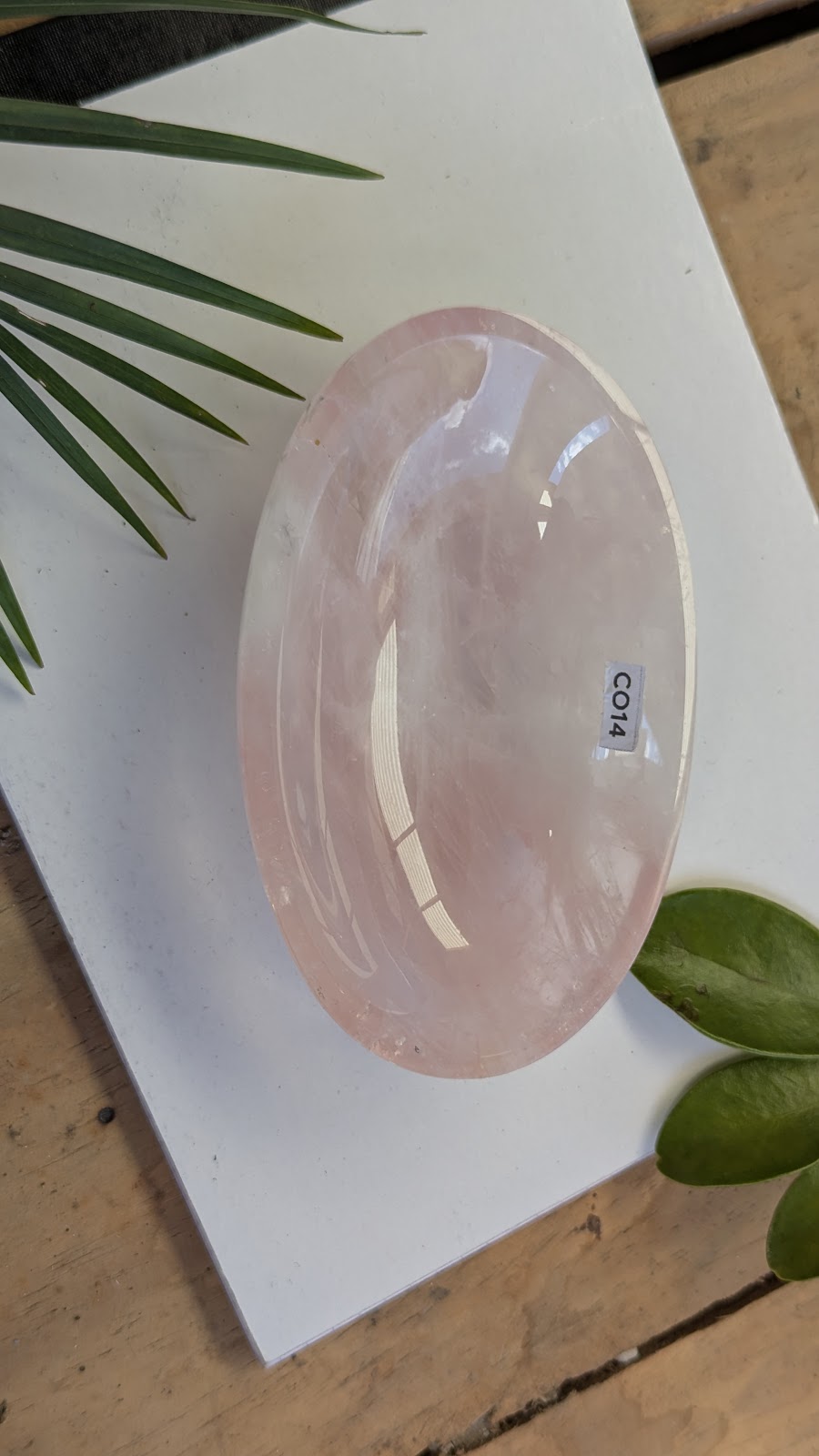 CO14 Quartz-Rose Coupelle