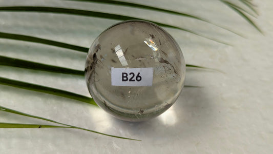 B26 Cristal de roche sphère