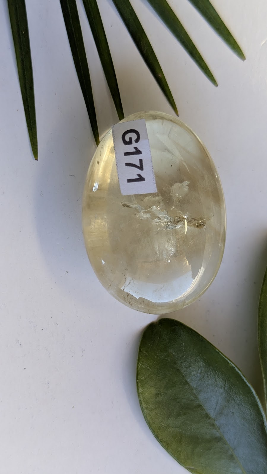 G171 Citrine Galet