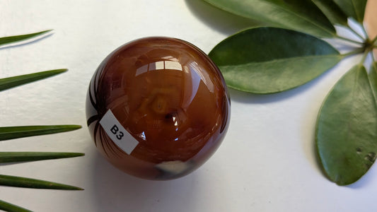B3 Cornaline sphère