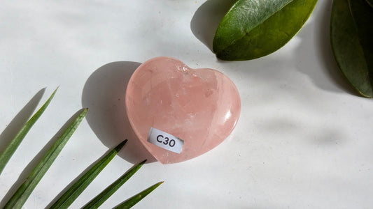 C30 Quartz rose Coeur