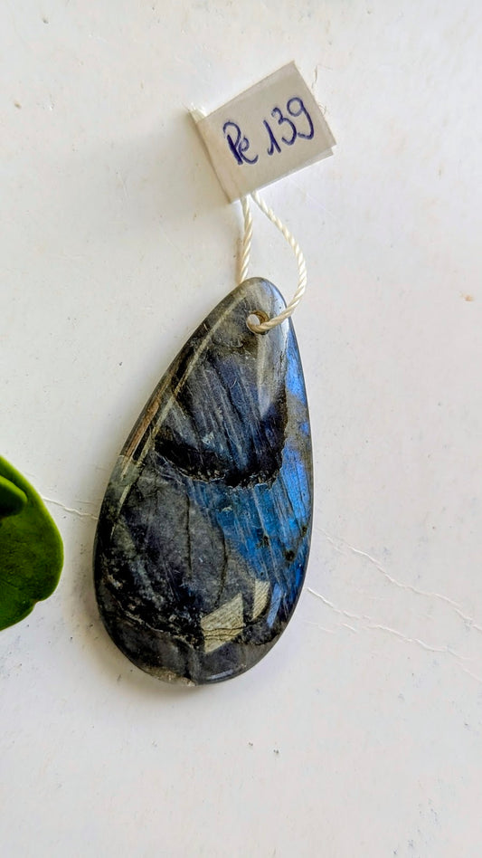 Pe 139 Labradorite Pendentif