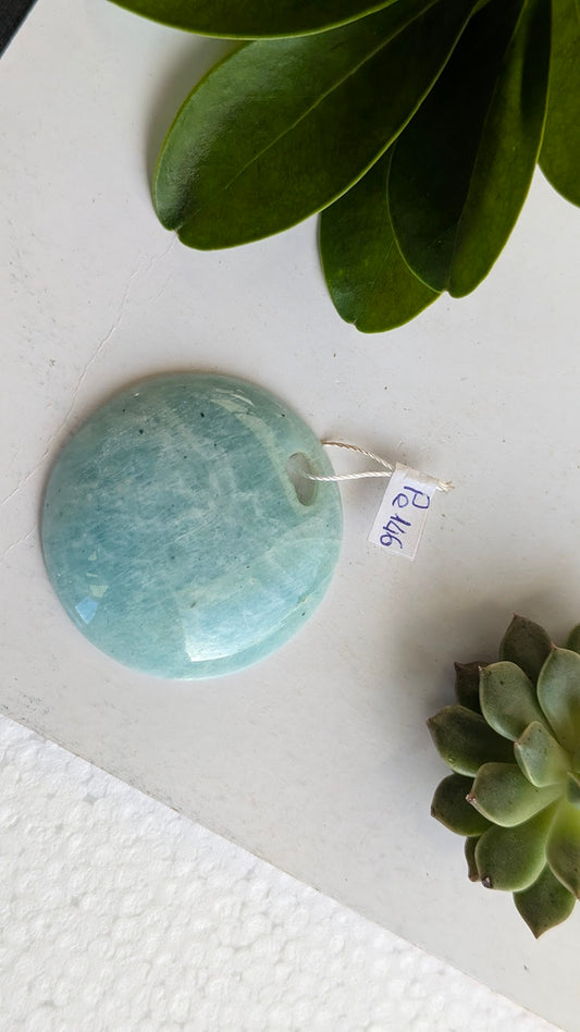 Pe 146 Amazonite Pendentif