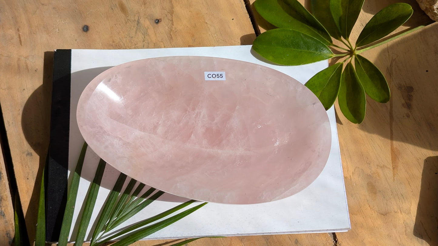 CO55 Quartz-Rose Coupelle