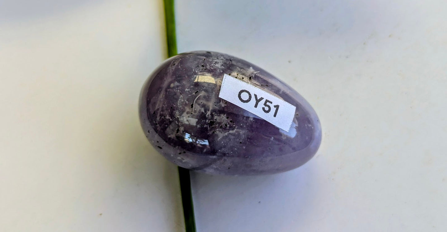OY51 Agate Violet Oeuf de Yoni