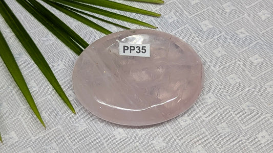 PP35 Quartz rose pierre de pouce