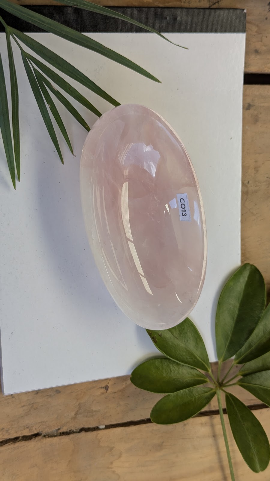 CO13 Quartz-Rose Coupelle