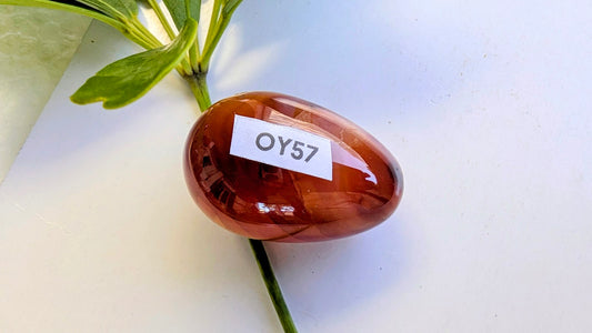 OY57 Cornaline Oeuf de Yoni