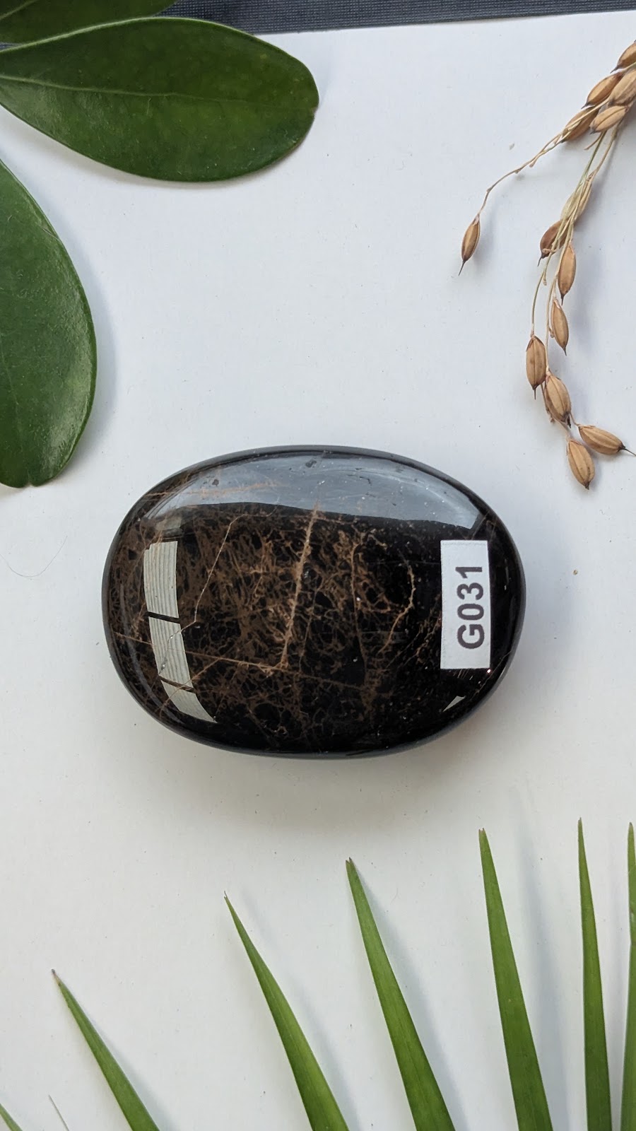 G031 Obsidienne galet