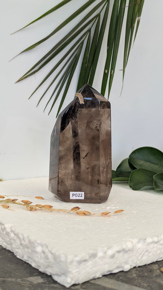 PO22 Quartz fumé Prisme