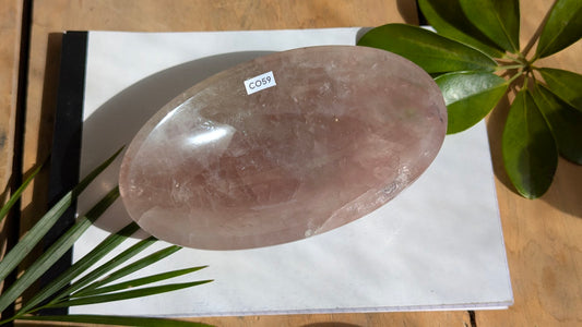 CO59 Quartz-Rose Coupelle