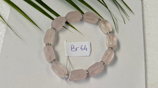 Br 64 Quartz rose bracelet