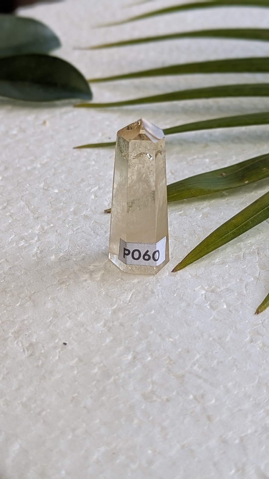 PO60 Citrine prisme