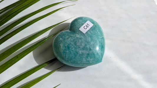 C61 Amazonite coeur