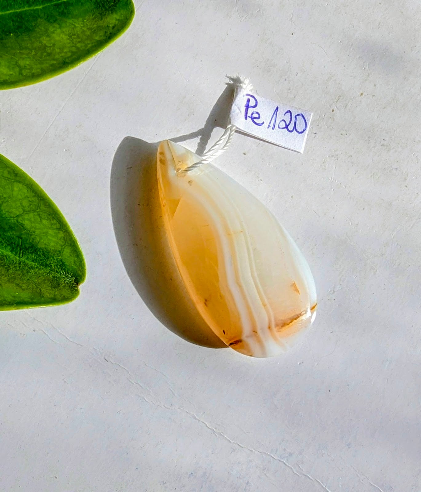 Pe 120 Agate Pendentif
