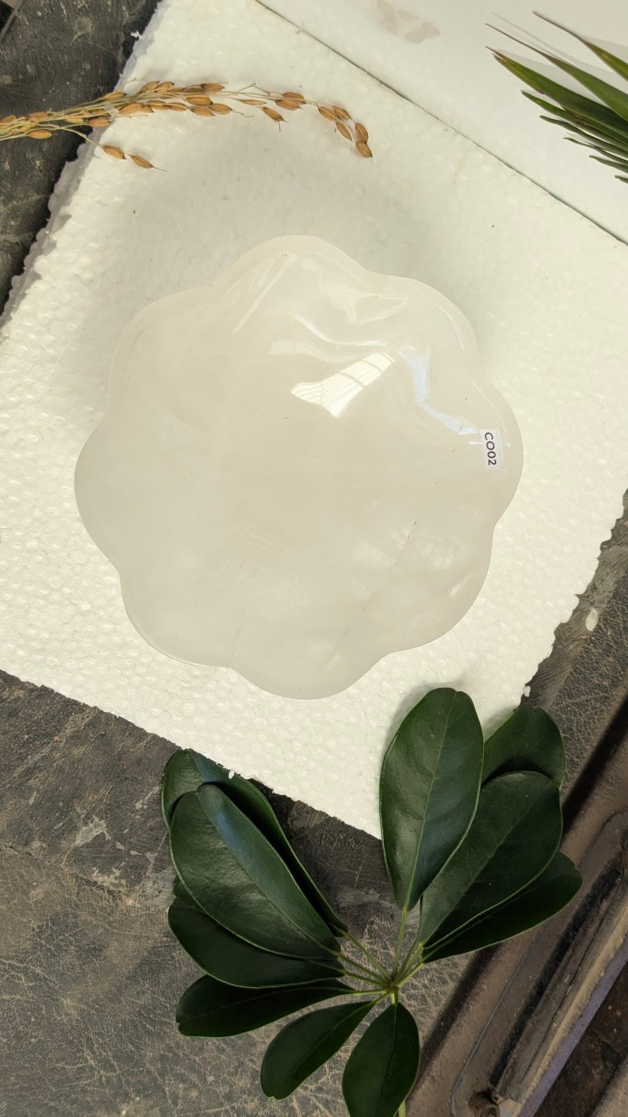 CO02 Quartz Coupelle