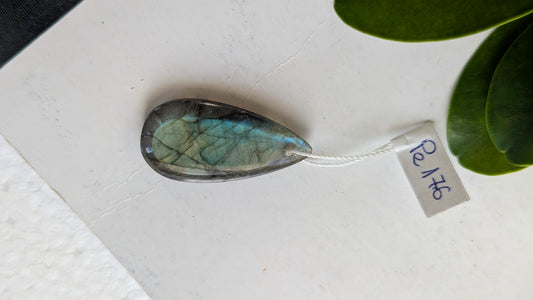 Pe176 Labradorite Pendentif