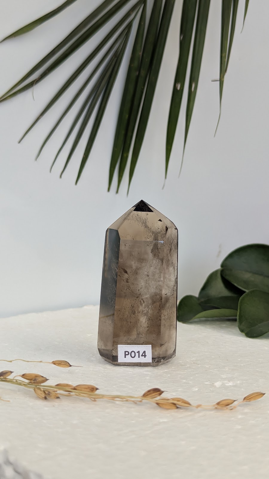PO14 Quartz fumé Prisme