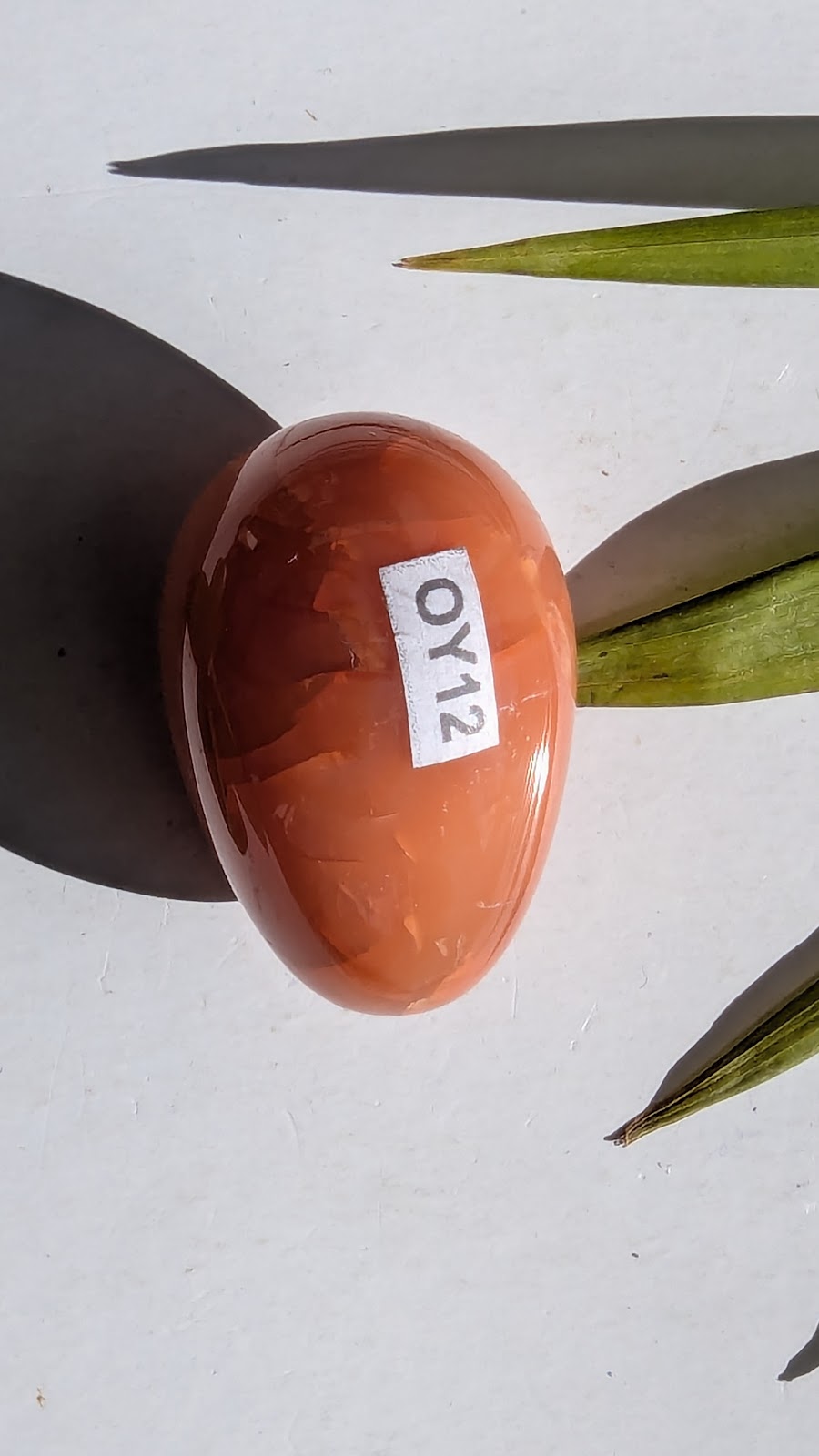 OY12 Cornaline Oeuf de Yoni