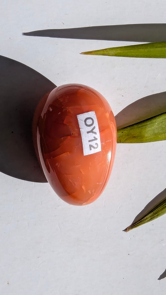 OY12 Cornaline Oeuf de Yoni